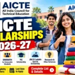 AICTE Scholarships 2026-27