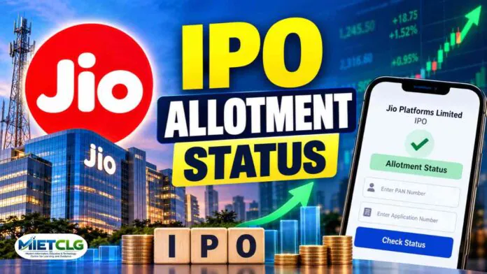 Jio IPO Allotment Status 2026