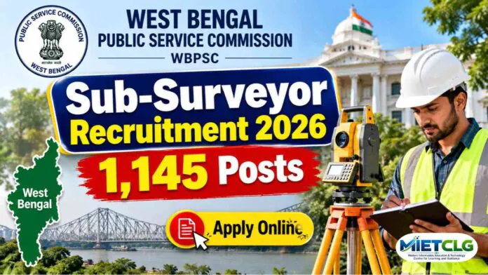 WBPSC Recruitment 2026
